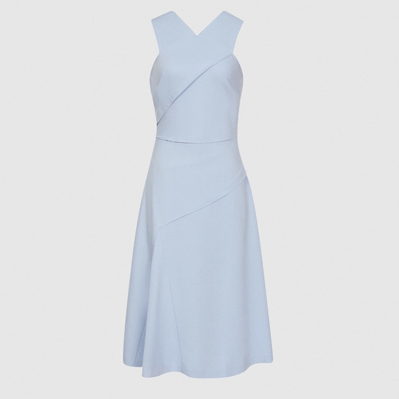 *New Sizes!* NWT REISS | Paige Fit and Flare Midi Dress - Picture 4 of 11